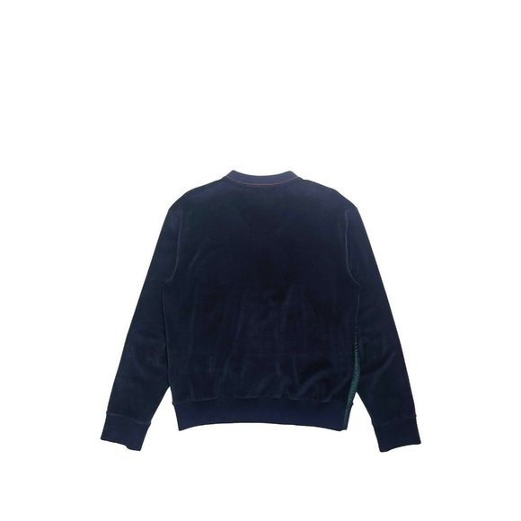 Prada FW2018 DSWT Velour Sweater - Navy Blue RRP$840 S - Picture 6 of 7